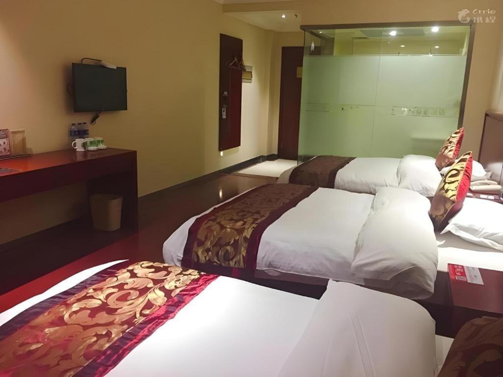 Greentree Inn Jiangsu Nantong Qidong Bus Station Express Hotel Hexingzhen Екстер'єр фото