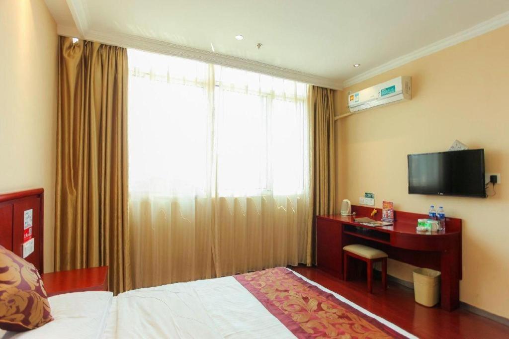 Greentree Inn Jiangsu Nantong Qidong Bus Station Express Hotel Hexingzhen Екстер'єр фото