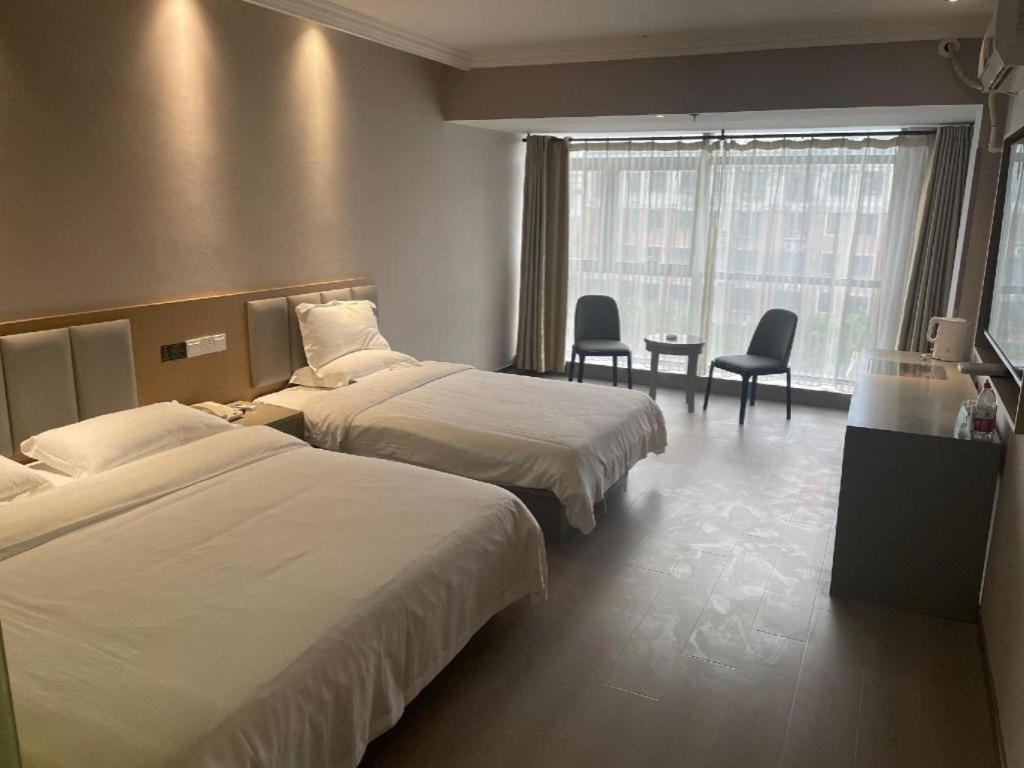 Greentree Inn Jiangsu Nantong Qidong Bus Station Express Hotel Hexingzhen Екстер'єр фото
