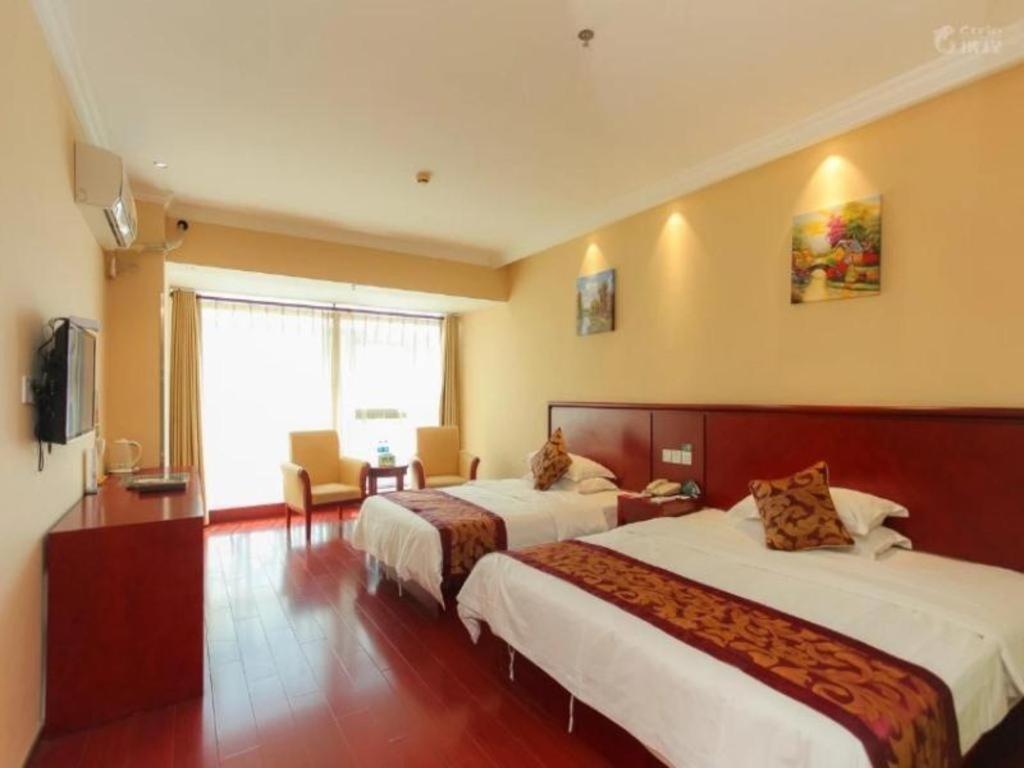 Greentree Inn Jiangsu Nantong Qidong Bus Station Express Hotel Hexingzhen Екстер'єр фото