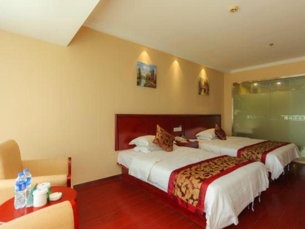 Greentree Inn Jiangsu Nantong Qidong Bus Station Express Hotel Hexingzhen Екстер'єр фото