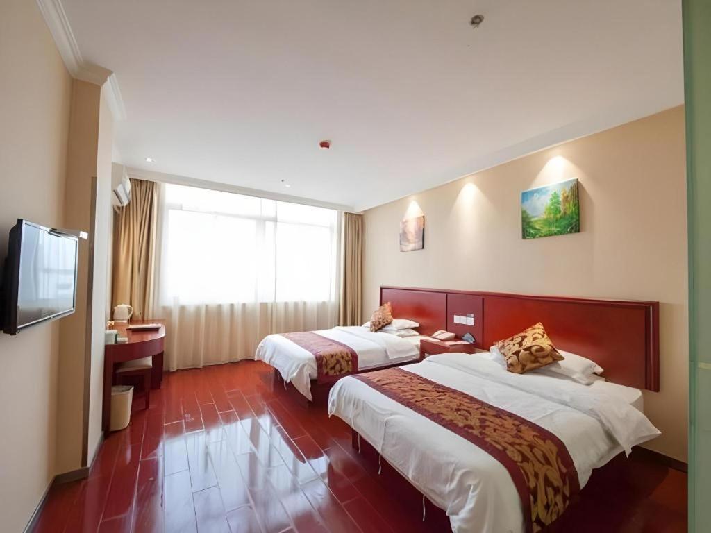 Greentree Inn Jiangsu Nantong Qidong Bus Station Express Hotel Hexingzhen Екстер'єр фото