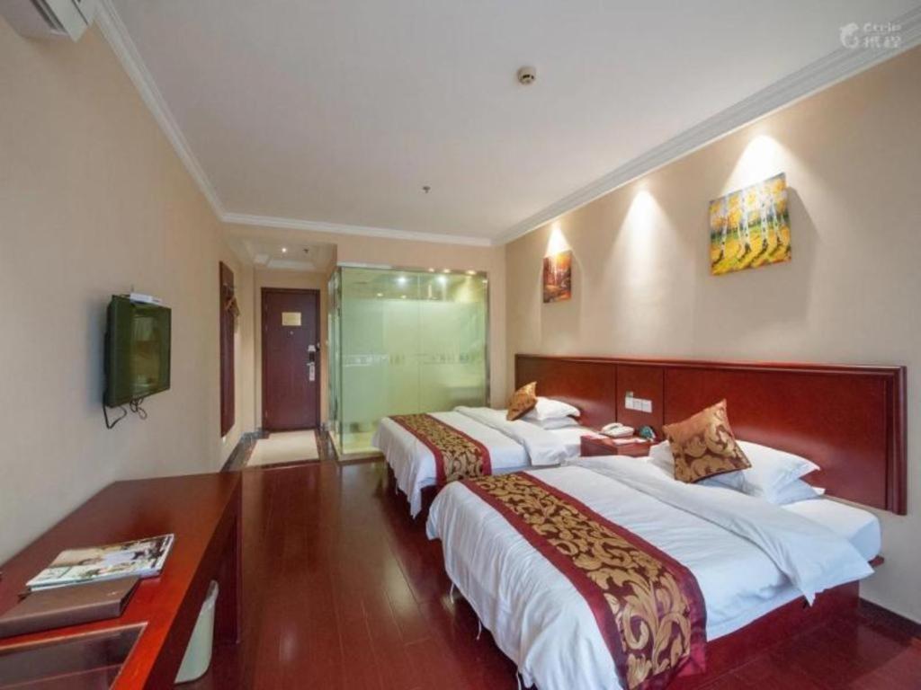 Greentree Inn Jiangsu Nantong Qidong Bus Station Express Hotel Hexingzhen Екстер'єр фото