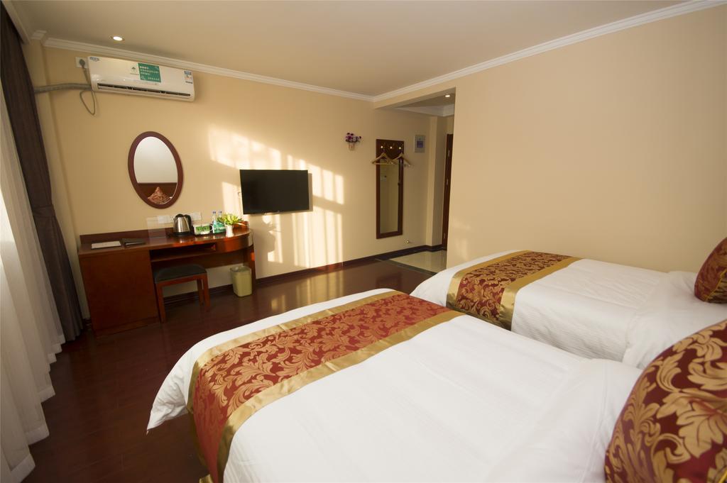 Greentree Inn Jiangsu Nantong Qidong Bus Station Express Hotel Hexingzhen Екстер'єр фото